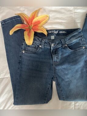 Cat & Jack Straight Leg Blue Denim Jeans